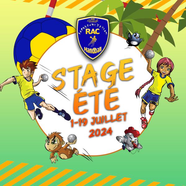 Stage Handball – juillet 2024