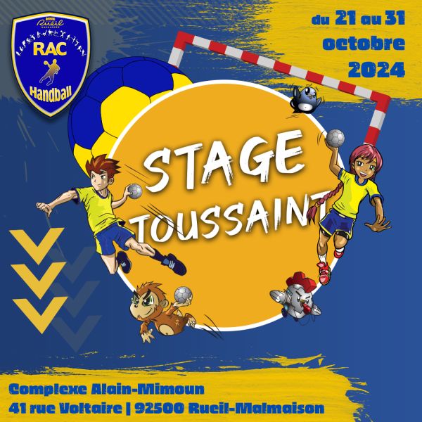 Stage Handball – vacances de la Toussaint