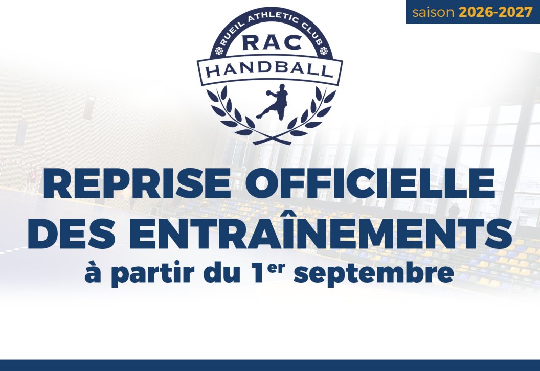Reprise des entraînements