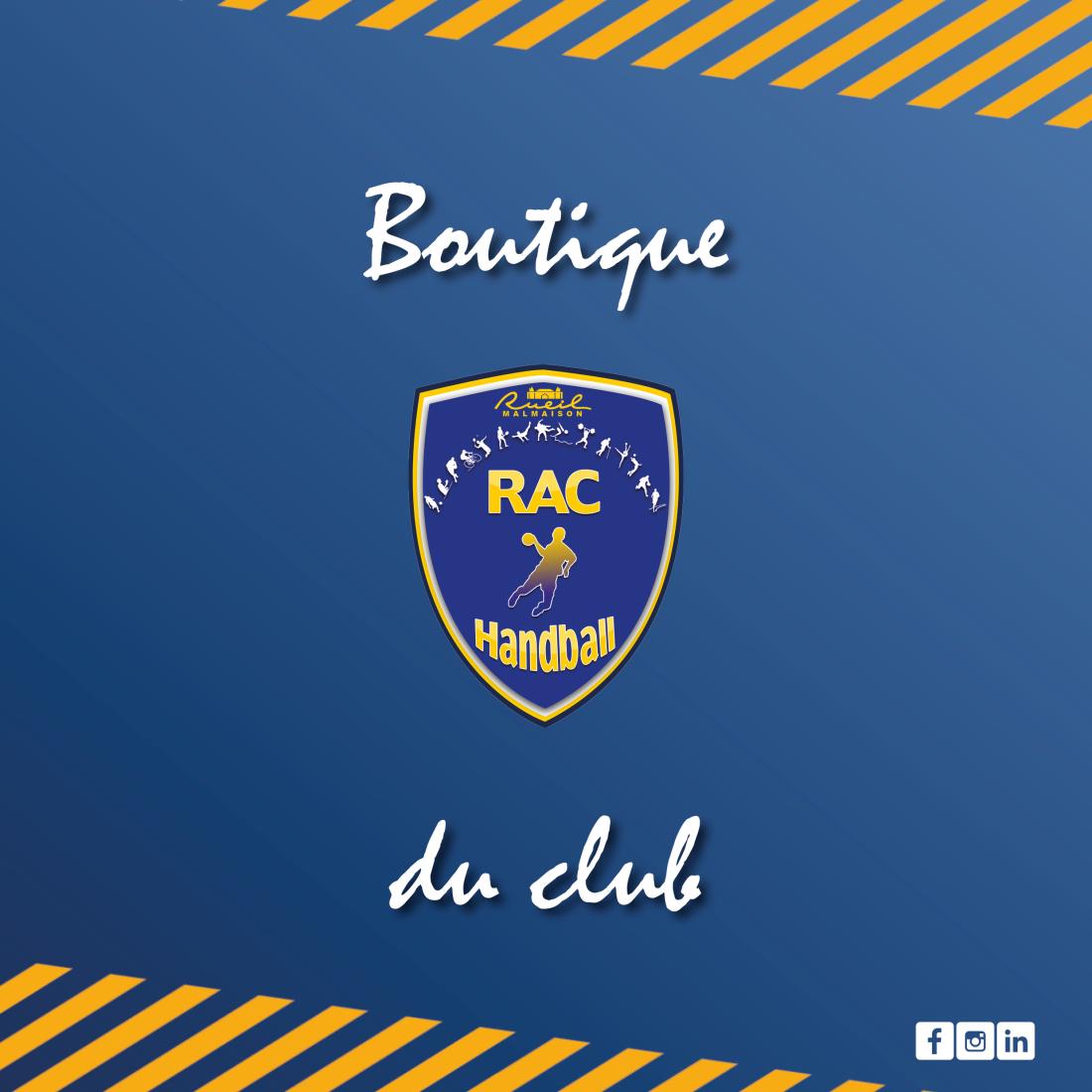 La boutique en ligne du club est disponible !
