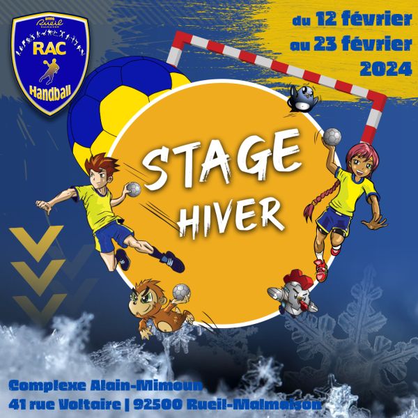Stage Handball – vacances d'hiver